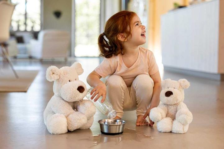 Immagine prodotto Teddykompaniet Plüsch Teddy Mocca Hund grau 25 cm (25 cm)