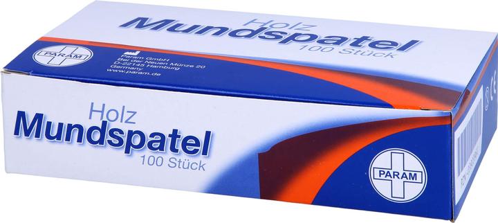 Produktbild Holzmundspatel, 100 St. Holzspatel