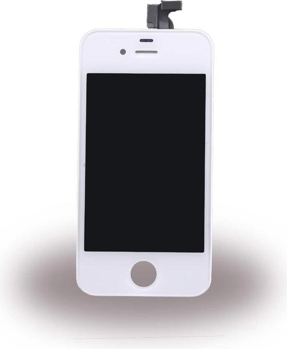 Actual product image cyoo Spare Part - LCD Display+ Touch Full Set - Apple iPhone 4S - White