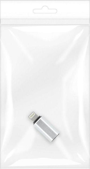 Actual product image OEM Converter Adapter Type C (female) to Lightning (male) silver (USB Type C, Lightning)