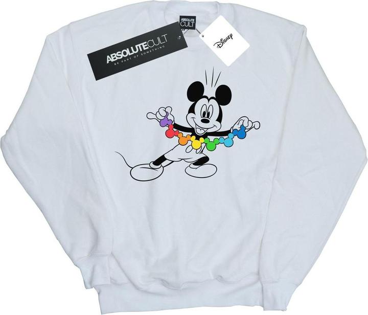 Disney Mickey Mouse Rainbow Chain Sweatshirt Mädchen