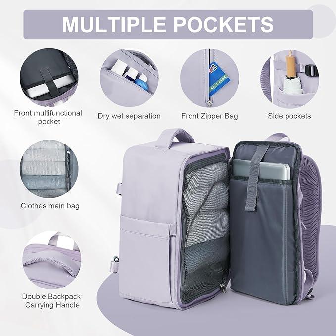 Actual product image Only-Bags.Store Backpack with large capacity for short trips, suitable for students, with space for laptops, ideal