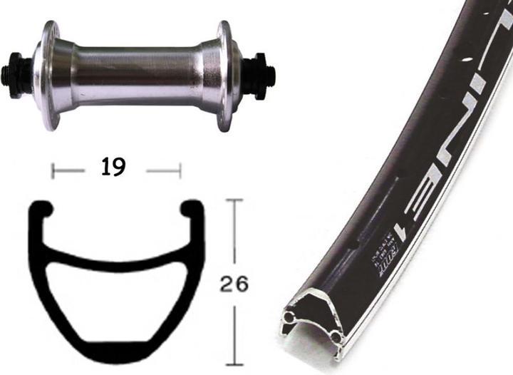Rodi SSP 36L (Front wheel, 26")