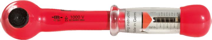 Produktbild KS Tools Mini Drehmomentschlüssel mit Schutzisolierung+Umschalt-Ratschenk, 1/2", 5-25 Nm (1/2", 5 Nm, 25 Nm)