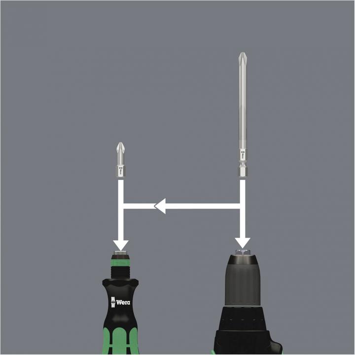 Produktbild Wera Kraftform Kompakt 62 (Kreuz Phillips PH M1, Kreuz Phillips PH M2, Kreuz Pozidriv PZ M1, Kreuz Pozidriv PZ M2, Kreuz Phillips PH M3, Kreuz Pozidriv PZ M3, Innensechsrund TX M10, Innensechsrund TX M15, Innensechsrund TX M20, Innensechsrund TX M25, Innensechsrund TX M27, Innensechsrund TX M30, Innensechsrund TX M40)