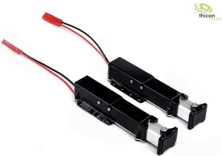 Actual product image Thicon Models Trailer supports electric pair of metal