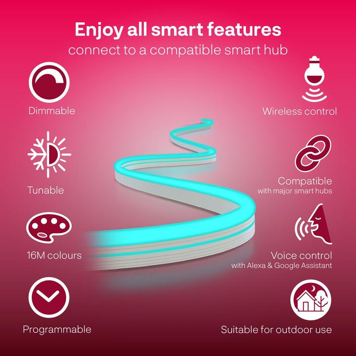 Produktbild Innr Smart Outdoor Flex (RGBW, 400 cm, Indoor, Outdoor)