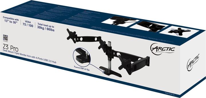 Produktbild Arctic Z3 Pro mit USB 3.0 Hub (Tisch, 29")