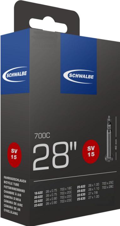 Immagine prodotto Schwalbe Sv15 (Presta (SV), 28", 40 mm)