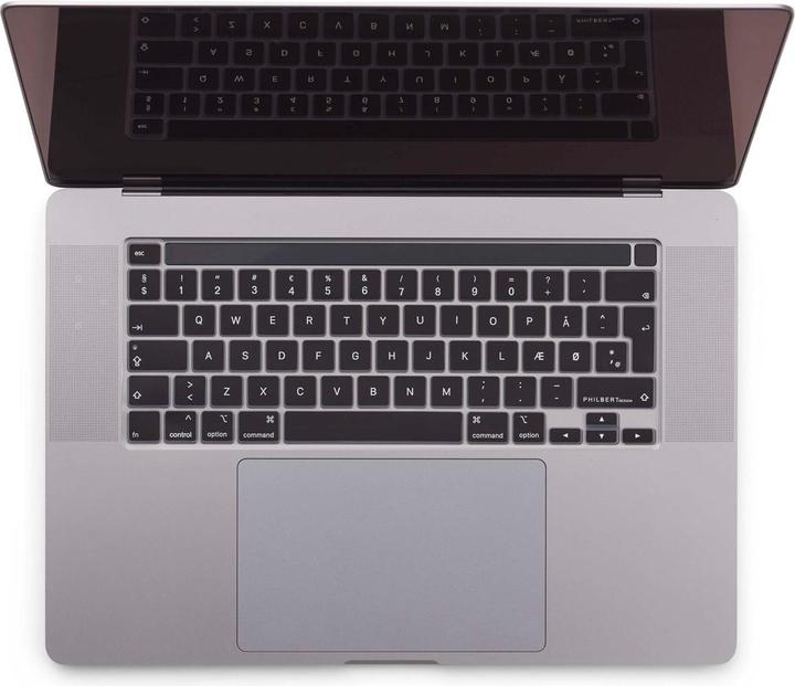 Actual product image Philbert Design KB Cover MacBook 13-16"/13" Pro 2022, Black (Nordic)