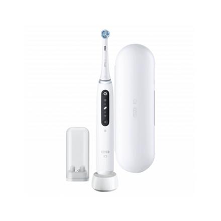 Actual product image Oral-B Electric Toothbrush iO5 Rechargeable, For adults, Number of brush heads included 1, Quite White, Num (Oscillating toothbrush)