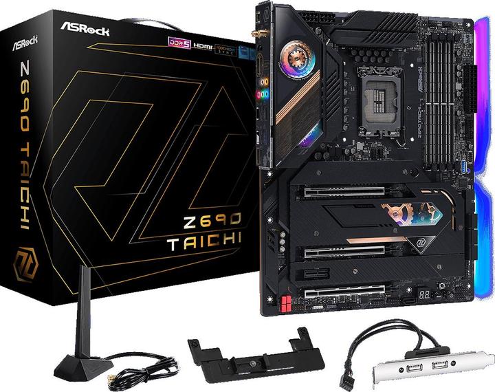 Actual product image AsRock Z690 Taichi (LGA 1700, Intel Z690H, ATX)