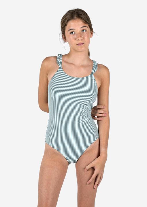 Produktbild Nabaiji Badeanzug Mädchen - Lanzarote khaki (6, 7, 8)