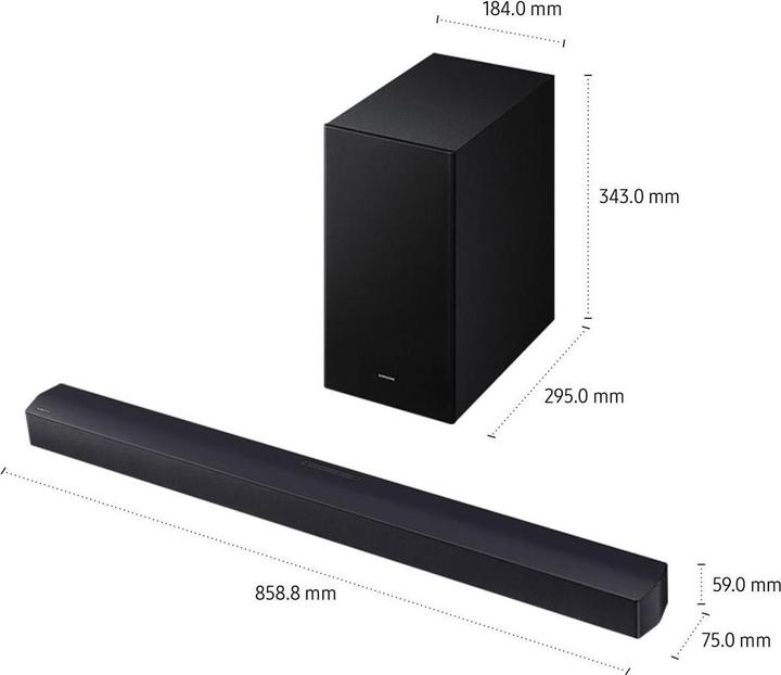 Actual product image Samsung HW-B450F (300 W, 2.1 Channel)