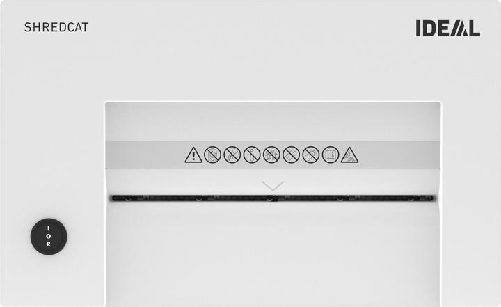 Immagine prodotto Ideal Distruggidocumenti SHREDCAT, 8200 CC, 2 x 15 mm, P-5, taglio a particelle (Taglio delle particelle)