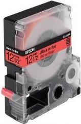 Actual product image Epson Label Cassette Lk-4rbp (1.20 cm, Red)