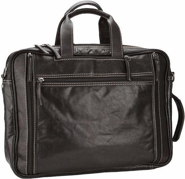 Produktbild Alpenleder Notebooktasche Allgäu Ebenholz 17 (17")