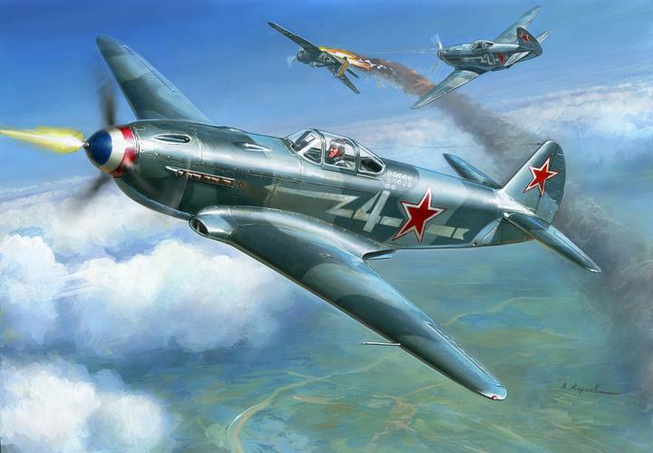Produktbild Carson 1:72 WWII Yak-3 Soviet Jagdflugzeug