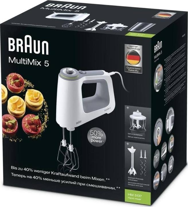 Produktbild Braun MultiMix 5 HM5137WH (750 W)