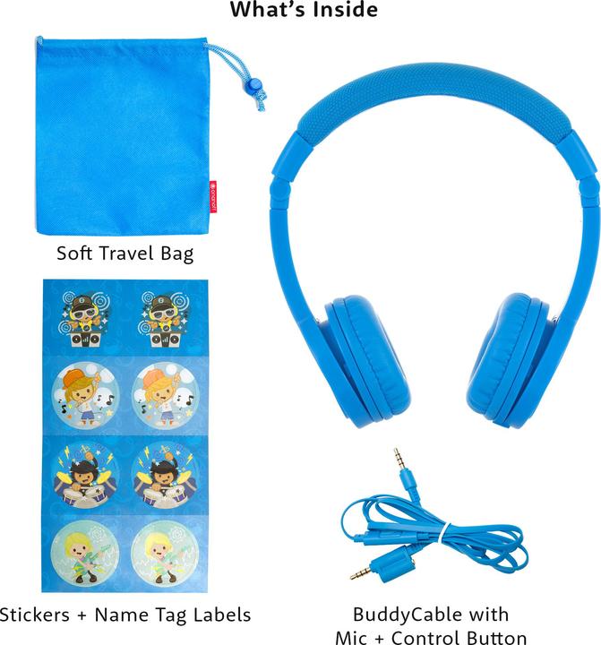 Actual product image Buddyphones Explore+