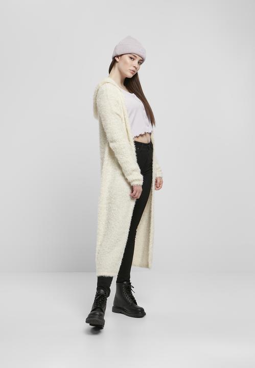 Immagine prodotto Urban Classics Cardigan donna con cappuccio in piuma (4XL)