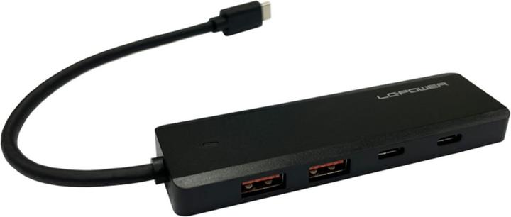 LC-Power LC-HUB-U3-4-C 2xUSBA 1XUSB-C Black retail (USB-C, 4 Ports)