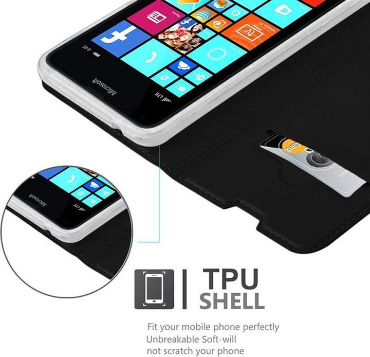 Immagine prodotto Cadorabo Copertina in stile libro di classe (Microsoft Lumia 640)