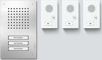 Produktbild Siedle SET CLAB 850-3 E/W Audio-Set