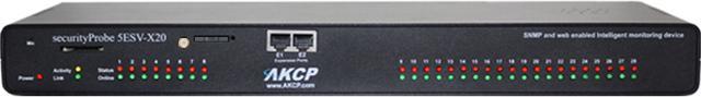 Actual product image AKCP securityProbe5ESV, 8 ports, 20 I/O