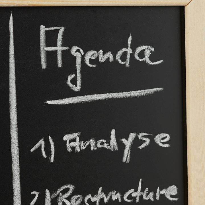Actual product image Relaxdays Chalkboard with Frame (60 x 2 x 40 cm)