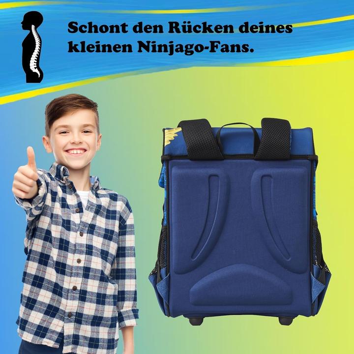 Actual product image Familando Ninjago Schulranzen-Set (16 l)