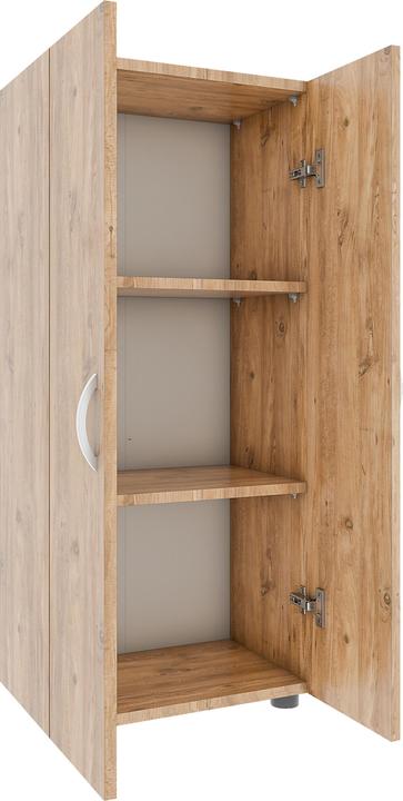 Immagine prodotto VCM Armadietto per ufficio Libri Armadietto per archiviazione Armadietto per mobili da ufficio Ulas (49 x 34 x 108 cm)
