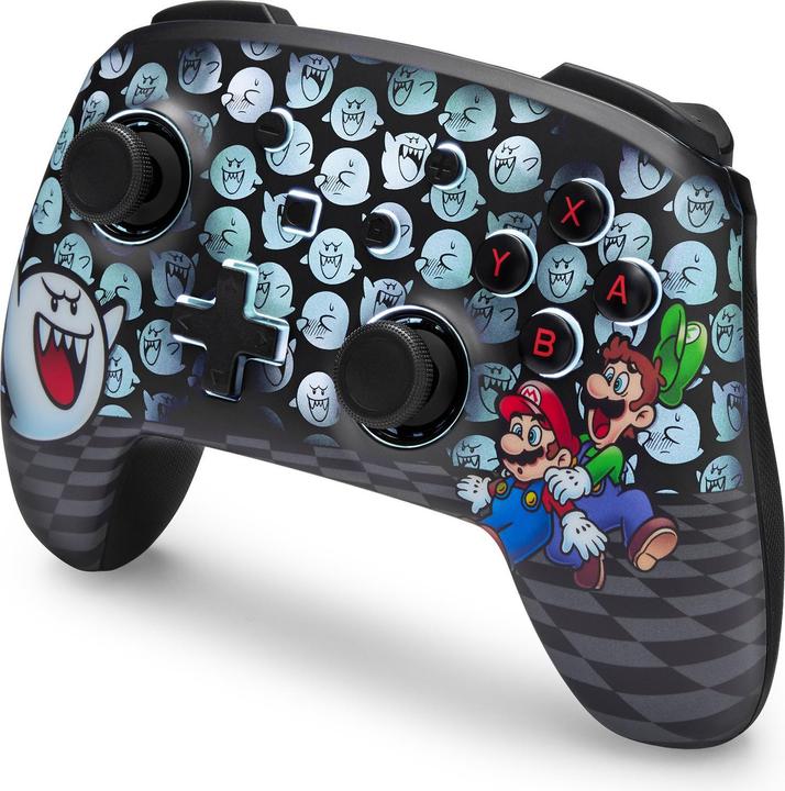 Actual product image PowerA Enhanced Wireless Controller for Nintendo Switch with Lumectra – Mario Peek-A-Boo (Switch)