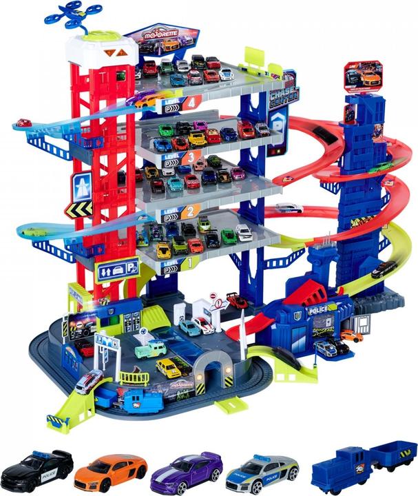 Immagine prodotto Majorette Super Chase Center+5 veicoli