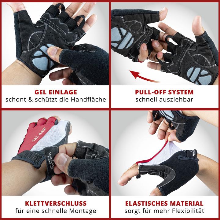 Produktbild Walser Fahrradhandschuh Gel Grip (S)