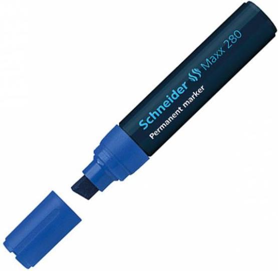 Produktbild Schneider Permanentmarker Maxx 280 4-12mm blau (Dunkelblau, 12 mm, 1 x)