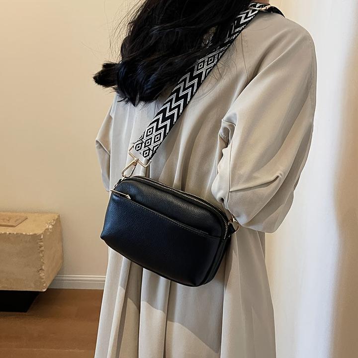 Immagine prodotto Only-Bags.Store Mini cross-body bag, borsa quadrata con ampia tracolla, alla moda