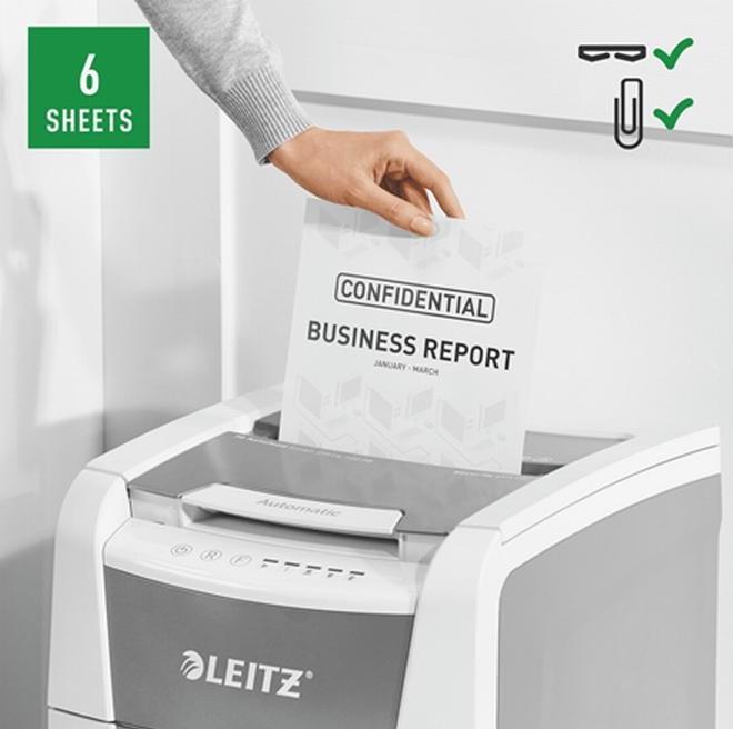 Image du produit Leitz IQ Autofeed Small Office 100 P-5 (Coupe de particules)