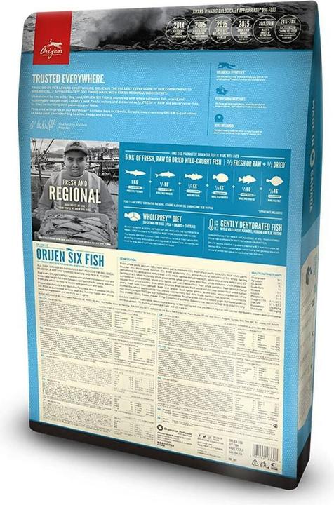 Image du produit Orijen 6-Poissons (Adulte, 1 pcs, 6000 g)
