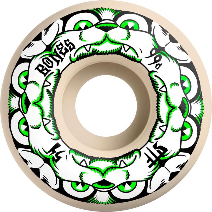Actual product image Bones Wheels 99A STF Dog Night V4 Wide (54 mm)