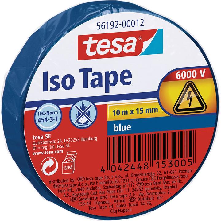 Immagine prodotto tesa Nastro isolante elettrico, nastro adesivo resistente al calore per isolare, riparare e impacchettare (15 mm)