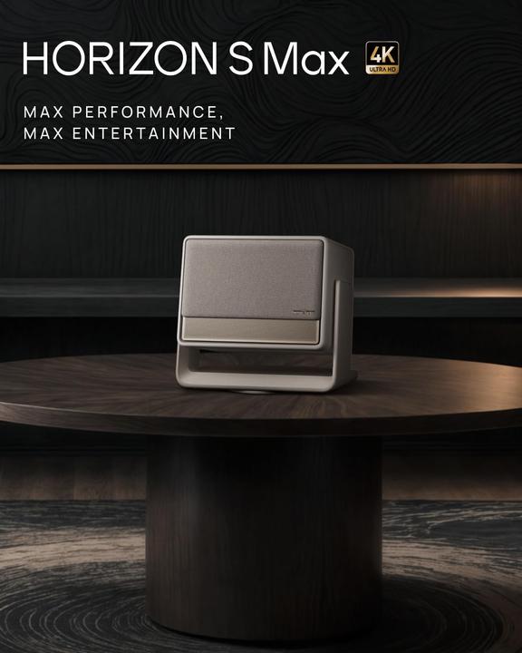 Produktbild XGIMI Horizon S Max (4K, 3100 lm, 1.2:1)