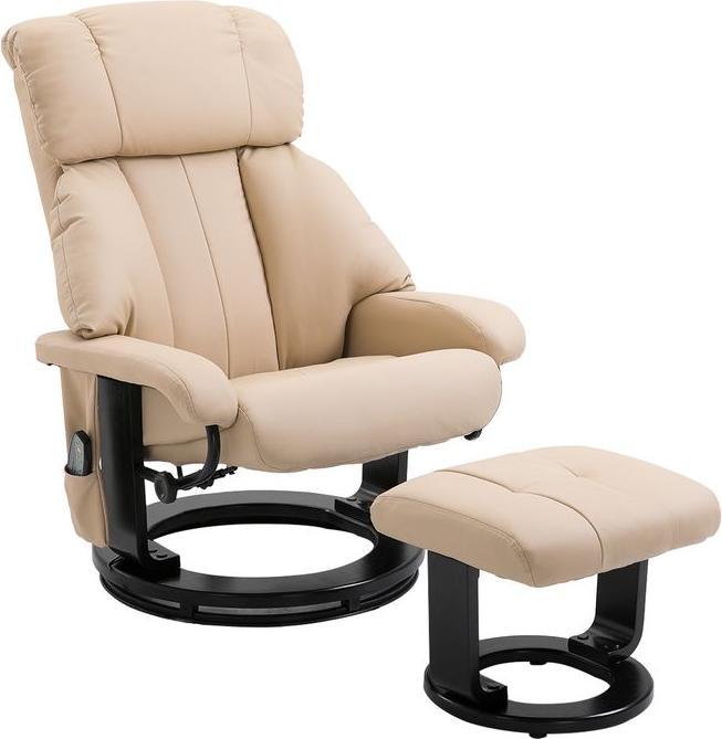 Swisshandel24 Relaxliege mit Liegefunktion Massagesessel Fernsehsessel Liegesessel Ergonomischer Stuhl Sessel mit