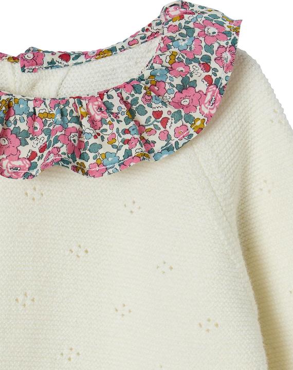 Actual product image Envie de Fraise Baby-Set aus Strick: Jacke & Hose (80)