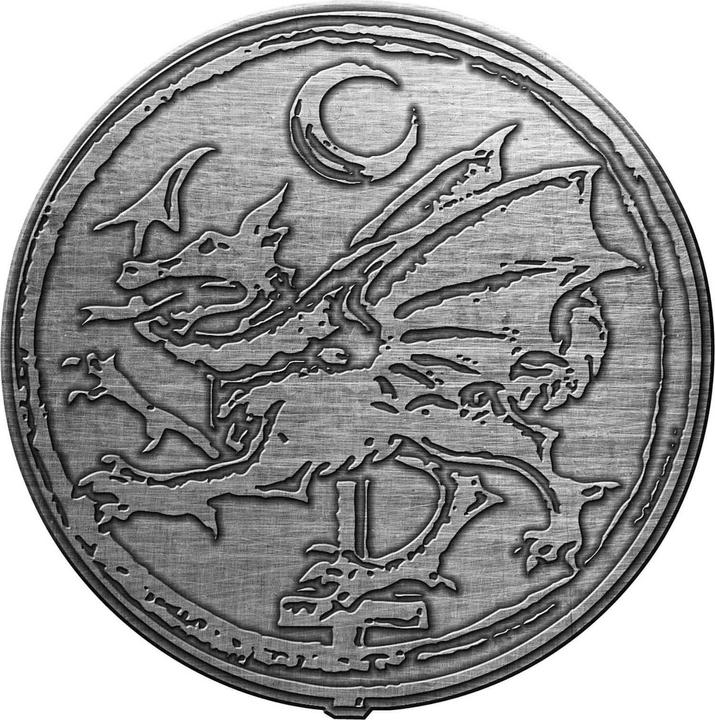 Actual product image Cradle Of Filth Order Of The Dragon Badge