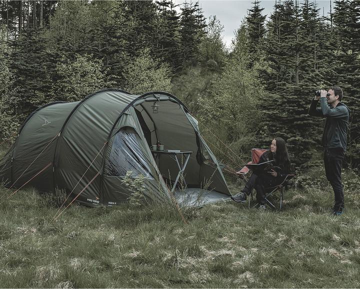 Actual product image Easy Camp Familien-Tunnelzelt Hidra 4 (olivgr?n, Modell 2025) (Tunnel tent, 9.50 kg, 4 persons)