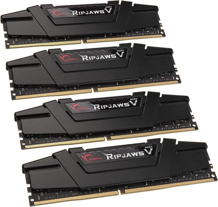 Produktbild G.Skill Ripjaws V (4 x 32GB, 3200 MHz, DDR4-RAM, DIMM)