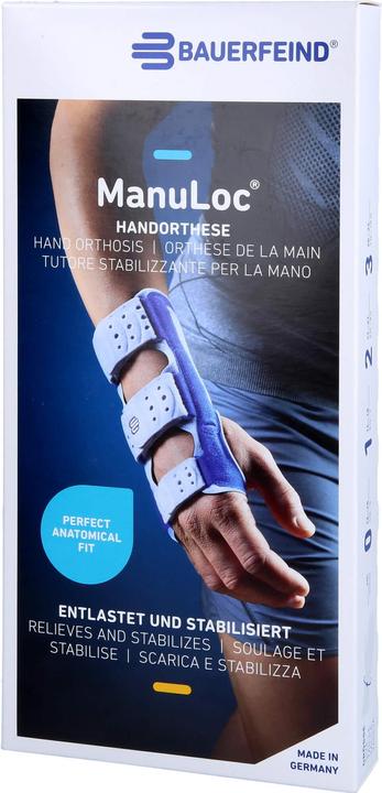 Produktbild ManuLoc Stabilorthese Grösse 1 titan (1)