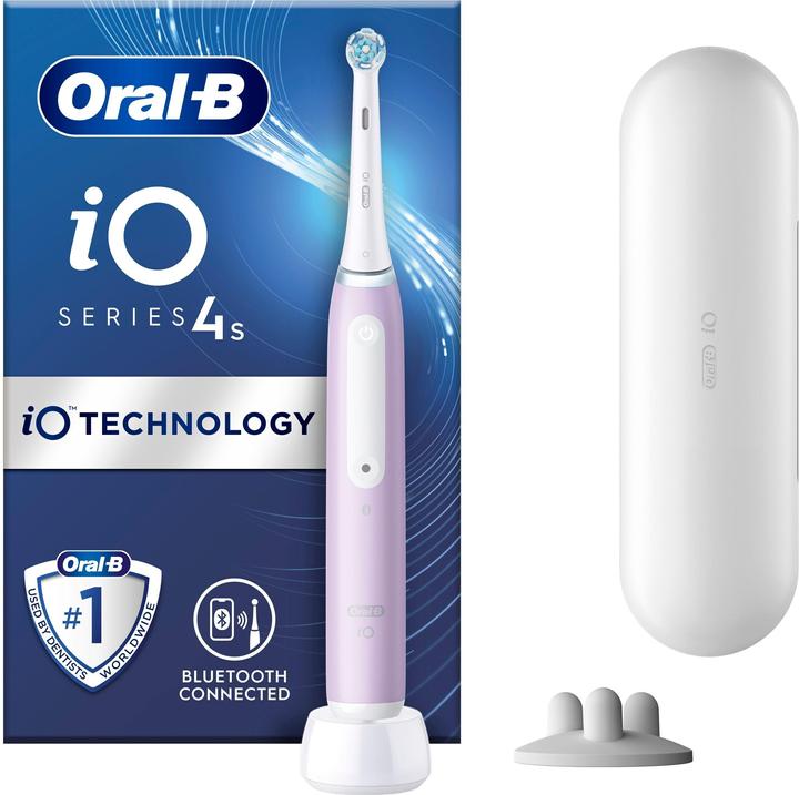 Produktbild Oral-B iO 4S Erwachsener Vibrierende Zahnbürste Lavendel (Oszillierende Zahnbürste)