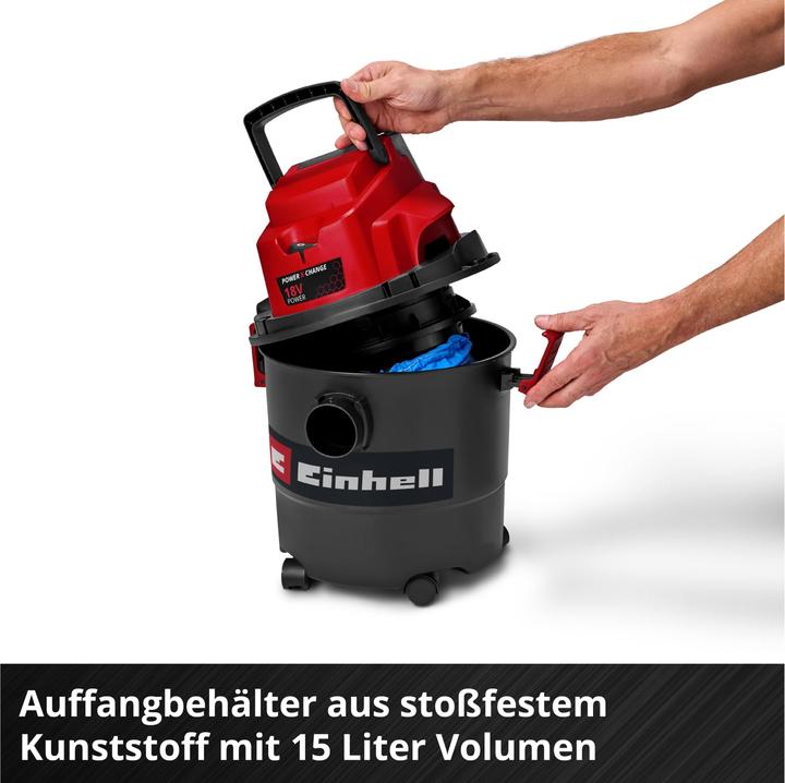 Produktbild Einhell TC-VC 18/15 Li-Solo 2347145 (Nass-Trockensauger)